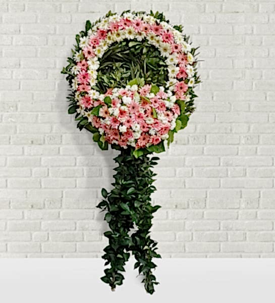 Kırmızı Pembe Çelenk