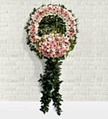 Kırmızı Pembe Çelenk